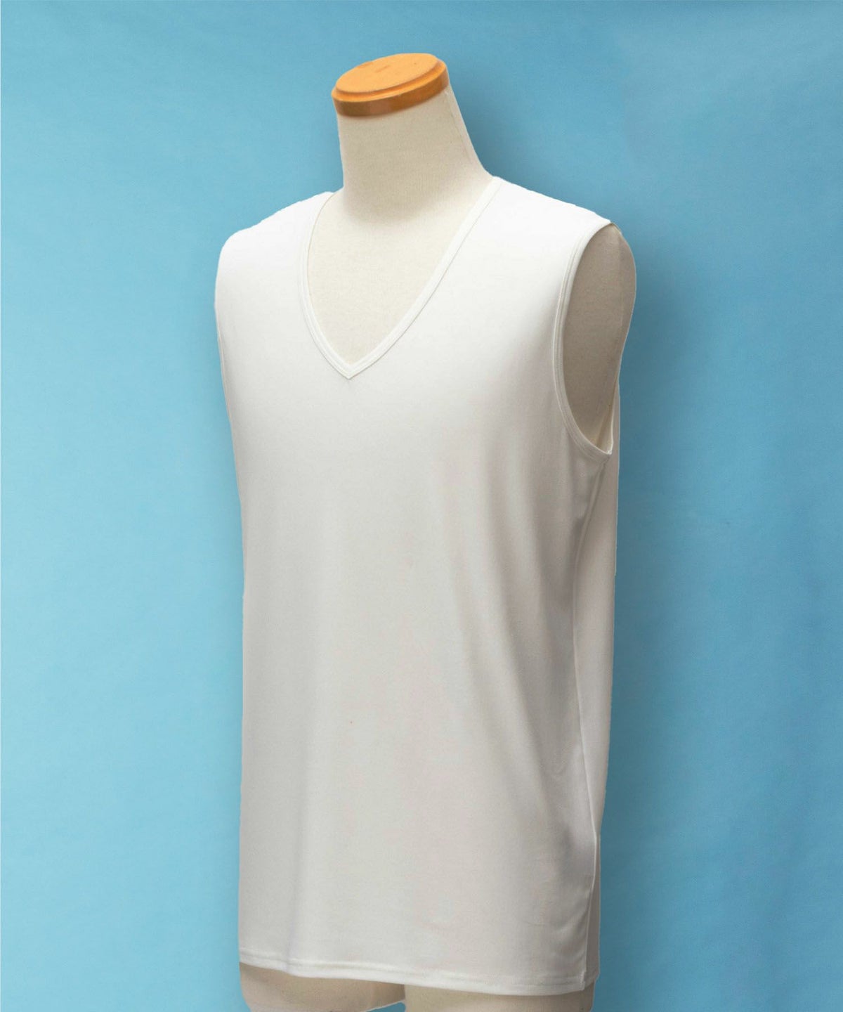 NAVY SARARI Vネックノースリーブ メンズ ネコポス 対応商品