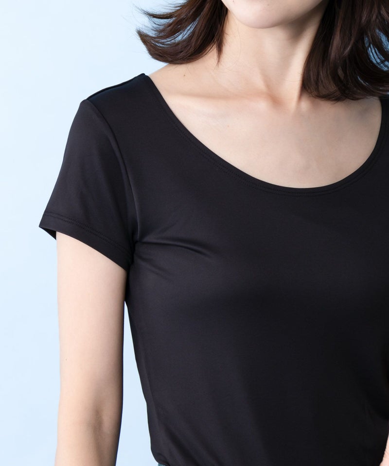 NAVY SARARI UネックTシャツ レディース メール便 対応商品商品画像-18