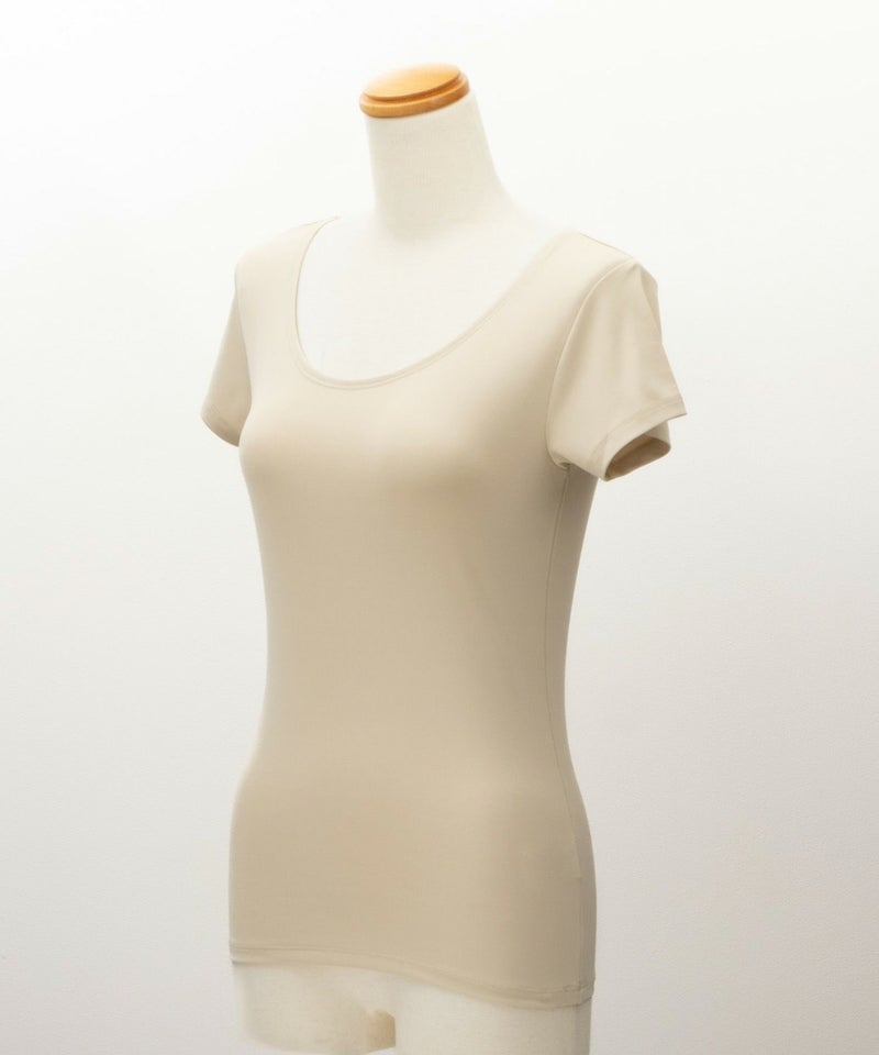 NAVY SARARI  UネックTシャツ レディース メール便 対応商品商品画像-24