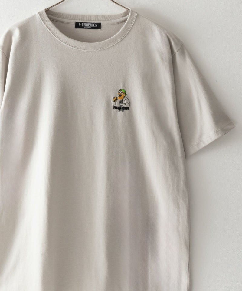 T-GRAPHICS 髭サガラ刺繍Tシャツ メンズ メール便 対応商品商品画像-4