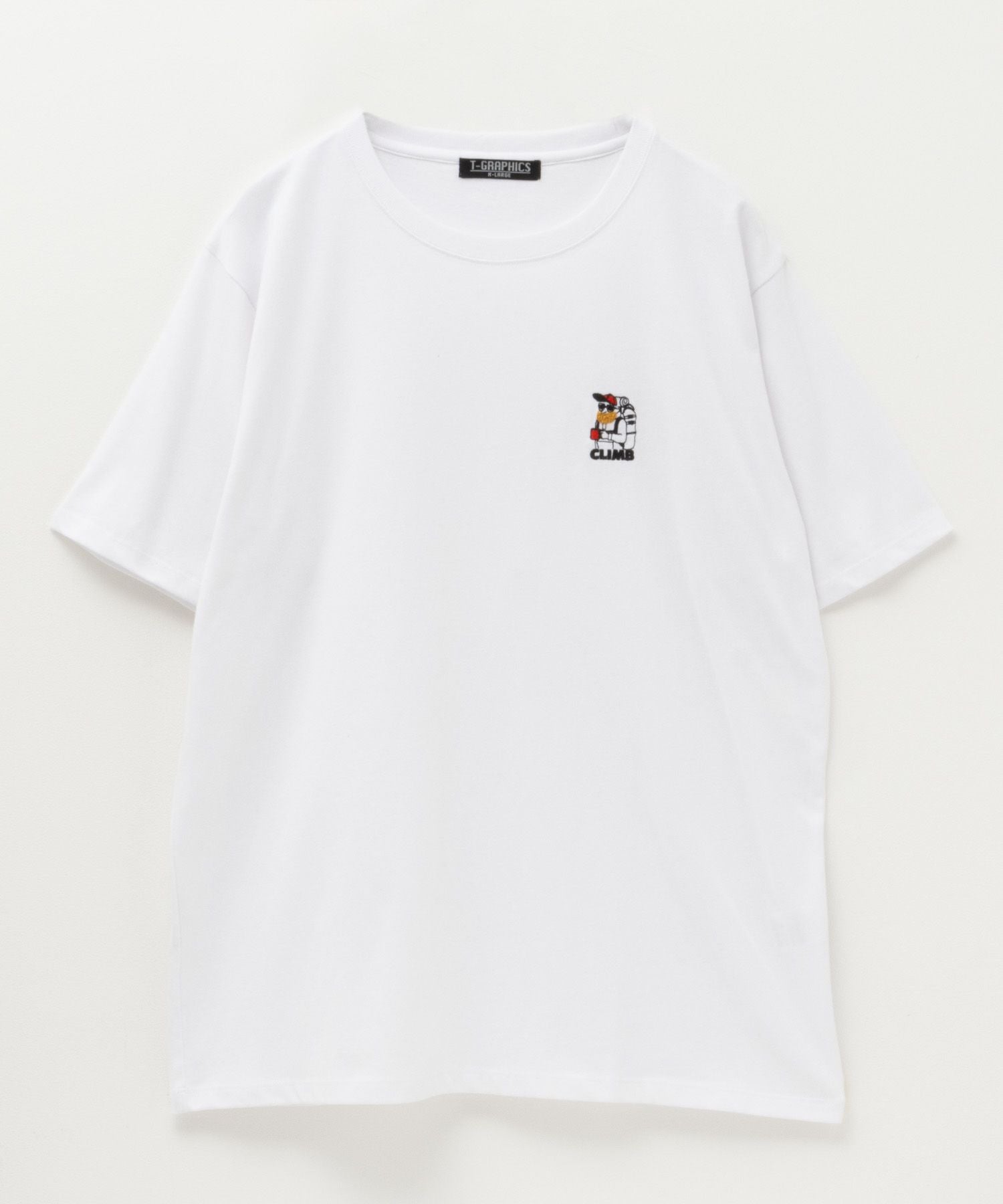 T-GRAPHICS 髭サガラ刺繍Tシャツ メンズ