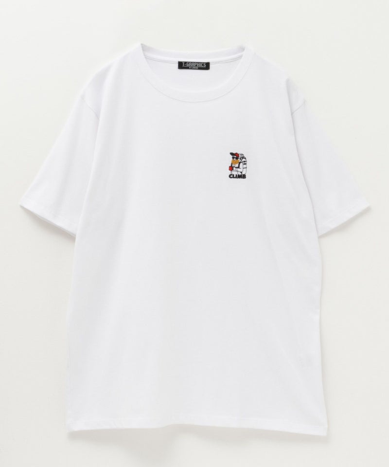 T-GRAPHICS  髭サガラ刺繍Tシャツ メンズ メール便 対応商品商品画像-5