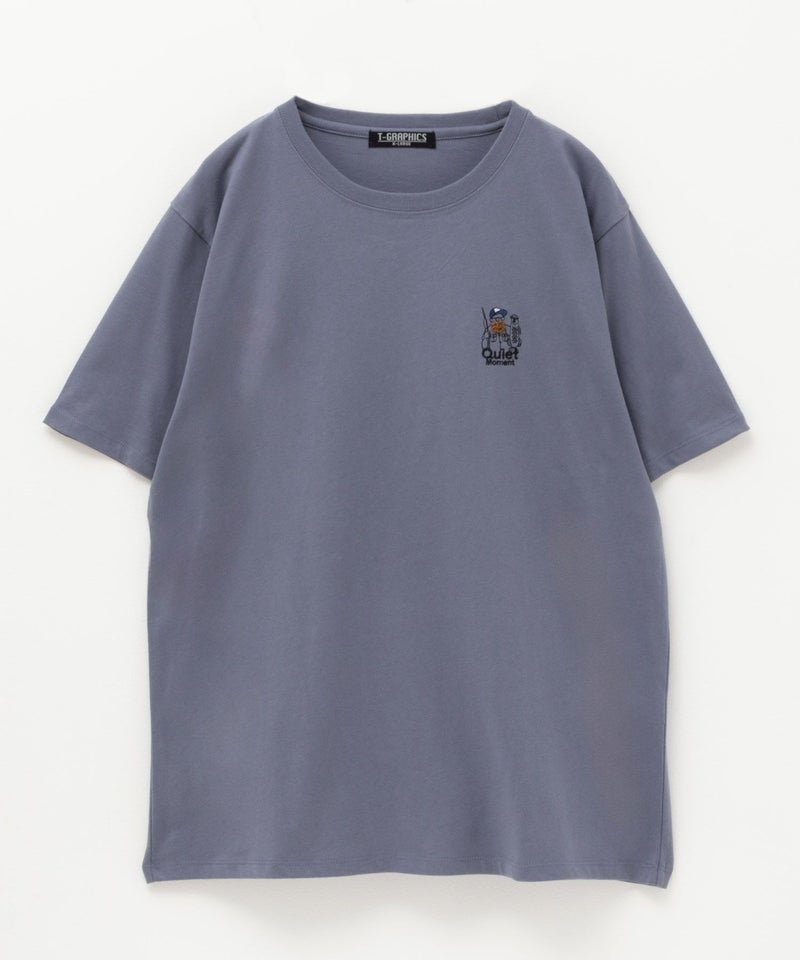 T-GRAPHICS 髭サガラ刺繍Tシャツ メンズ メール便 対応商品商品画像-9