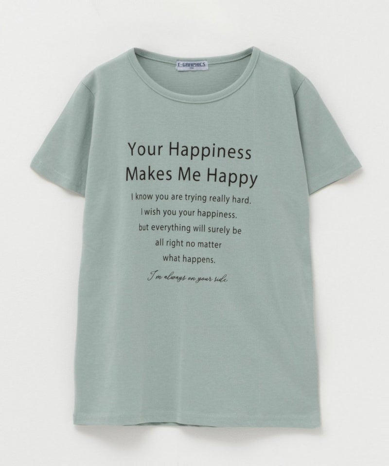 T-GRAPHICS メッセージプリントTシャツ キッズ メール便 対応商品商品画像-1