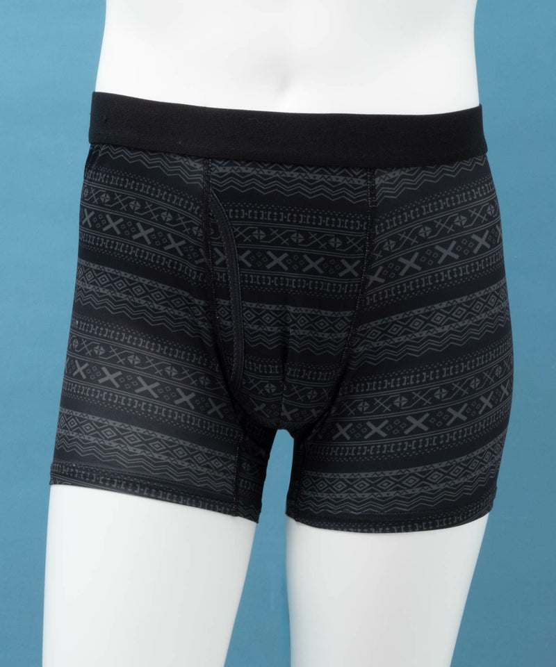 NAVY SARARI  総柄ボクサーパンツ メンズ メール便 対応商品商品画像-1