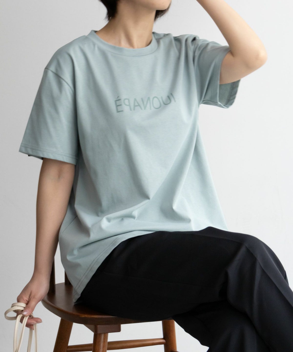 NAVY SARARI クール＆UVカットプリントTシャツ レディース ネコポス 対応商品