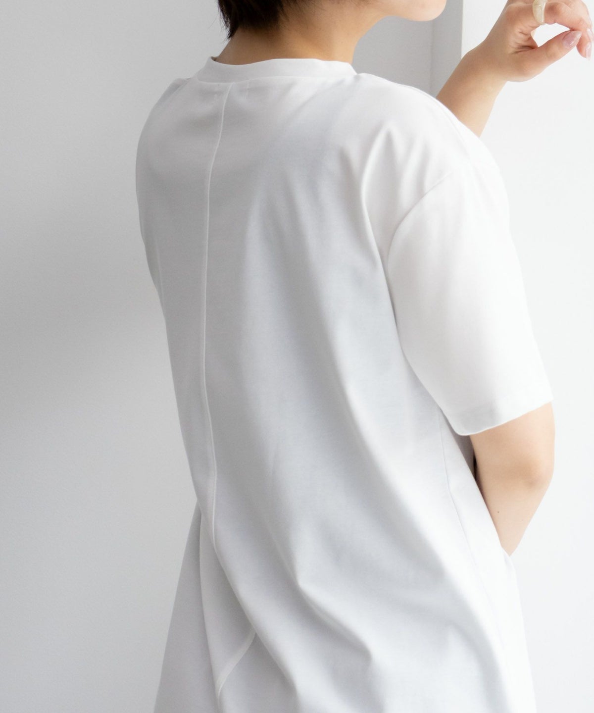 NAVY SARARI クール＆UVカットプリントTシャツ レディース ネコポス 対応商品