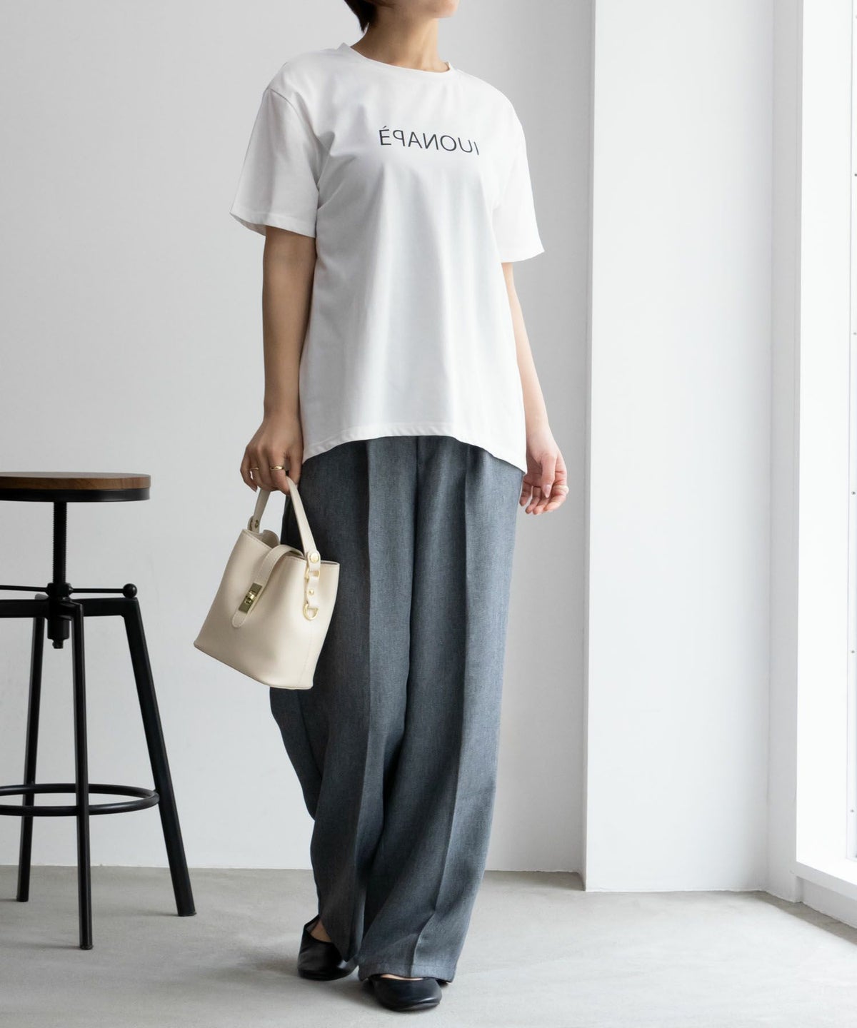 NAVY SARARI クール＆UVカットプリントTシャツ レディース ネコポス 対応商品