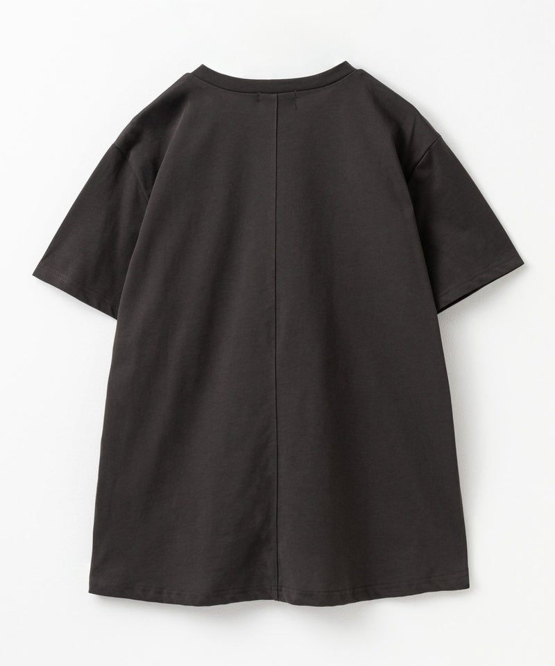 NAVY SARARI  クール＆UVカットプリントTシャツ レディース メール便 対応商品商品画像-40