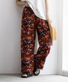 Howdy Marie  インドファブリック 総柄ワイドパンツ レディース商品サムネイル-2