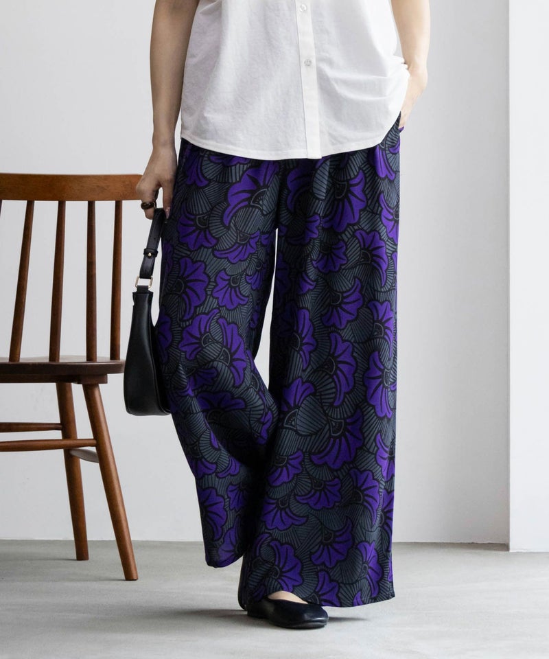 Howdy Marie インドファブリック 総柄ワイドパンツ レディース商品画像-5