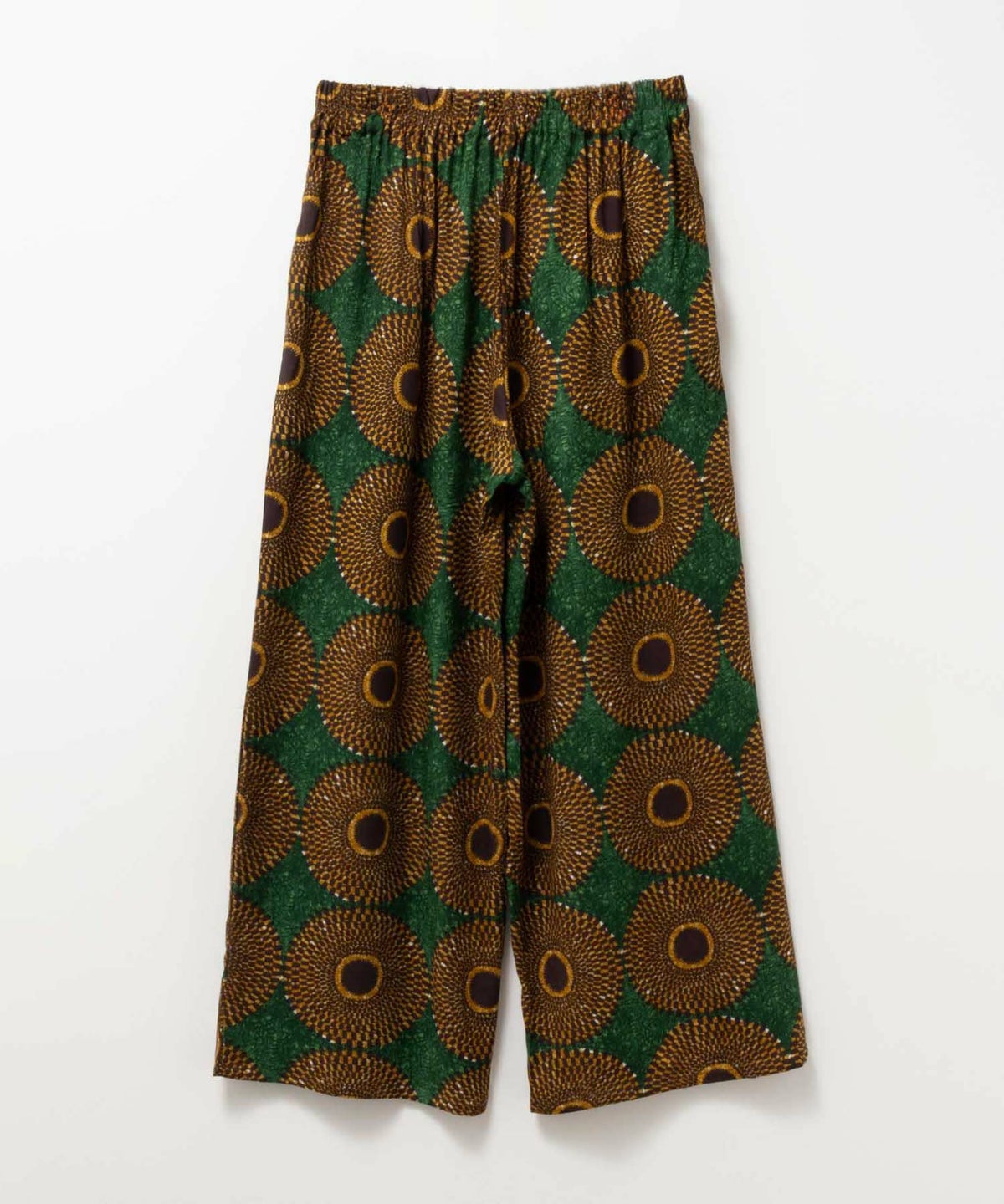 Howdy Marie インドファブリック 総柄ワイドパンツ レディース