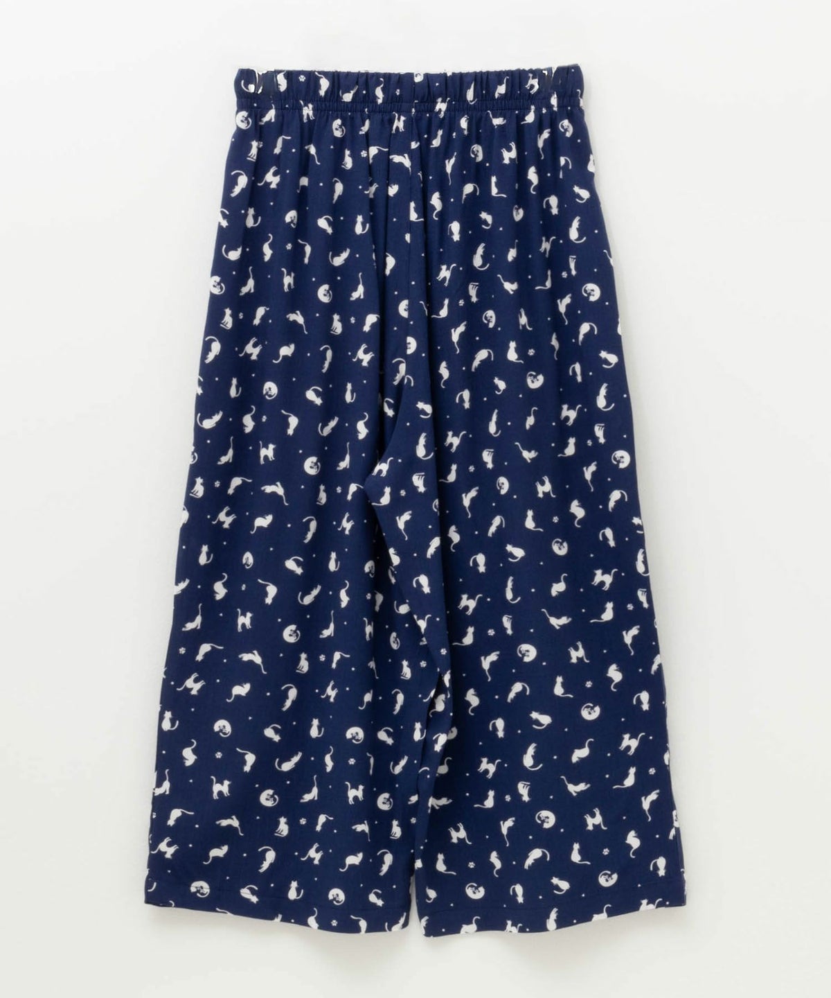 NAVY レーヨンステテコ ネコ柄 レディース