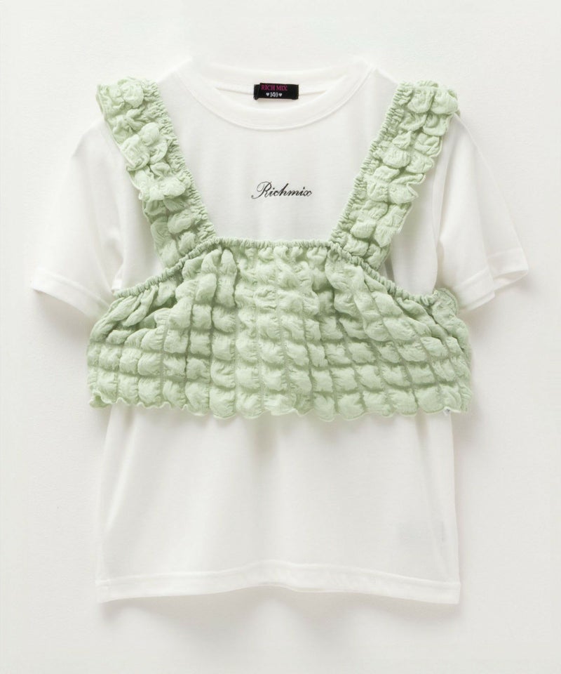 RICH MIX ポップコーンビスチェアンサンブル キッズ商品画像-1