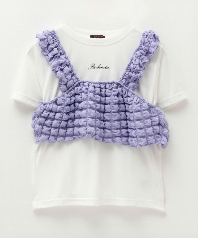 RICH MIX ポップコーンビスチェアンサンブル キッズ商品画像-3