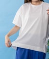 NAVY SARARI  クール＆UVチュニックTシャツ レディース メール便 対応商品商品サムネイル-2