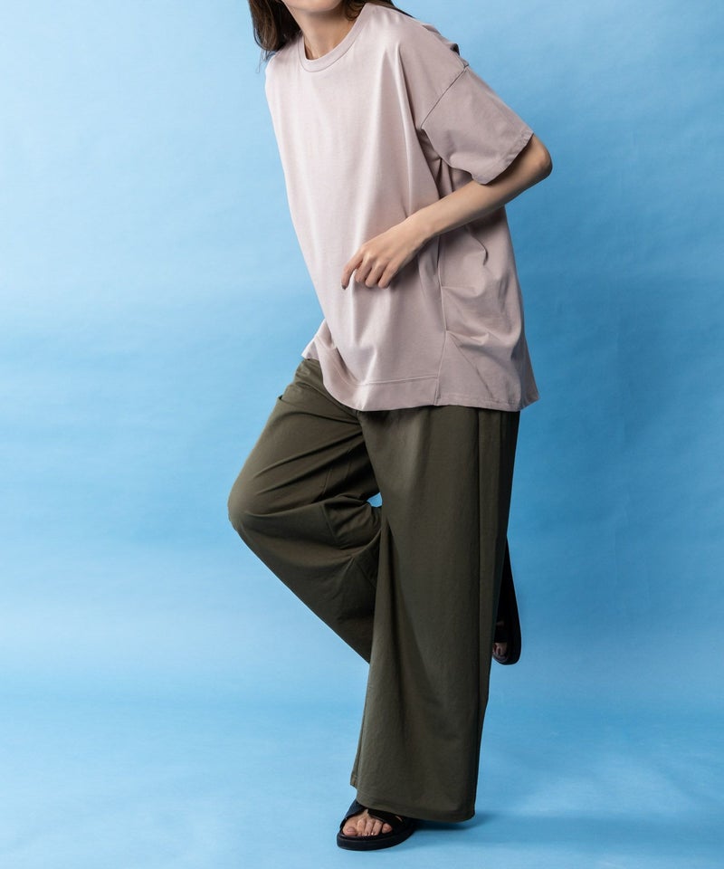 NAVY SARARI クール&UVチュニックTシャツ レディース メール便 対応商品商品画像-12