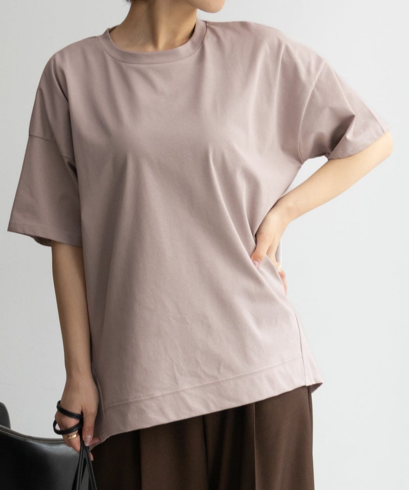 NAVY SARARI  クール＆UVチュニックTシャツ レディース メール便 対応商品商品画像-15