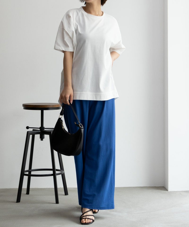 NAVY SARARI  クール＆UVチュニックTシャツ レディース メール便 対応商品商品画像-16