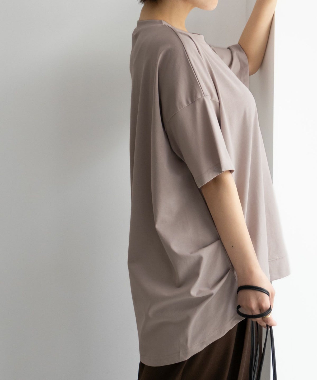 NAVY SARARI クール＆UVチュニックTシャツ レディース ネコポス 対応商品