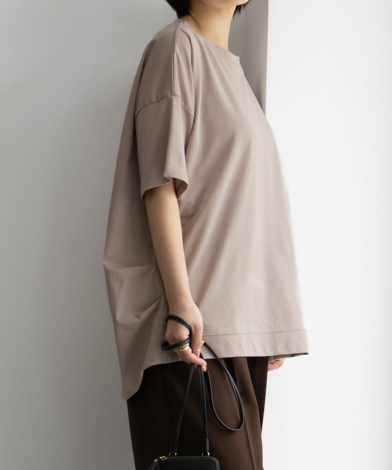 NAVY SARARI  クール＆UVチュニックTシャツ レディース メール便 対応商品商品画像-32