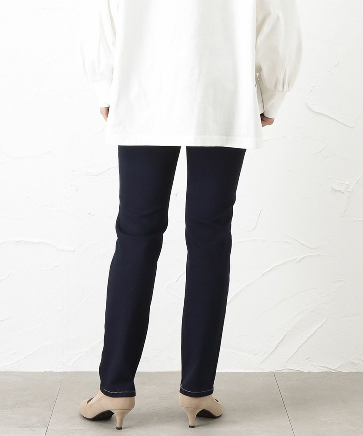 EDWIN JERSEYS MID SLIM STRAIGHT レディース