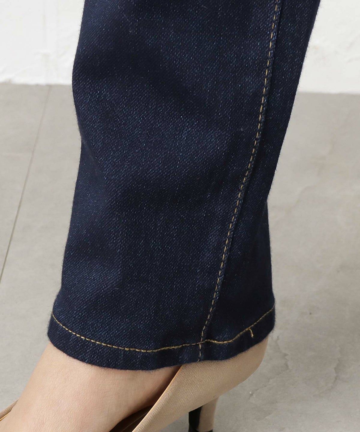 EDWIN JERSEYS MID SLIM STRAIGHT レディース