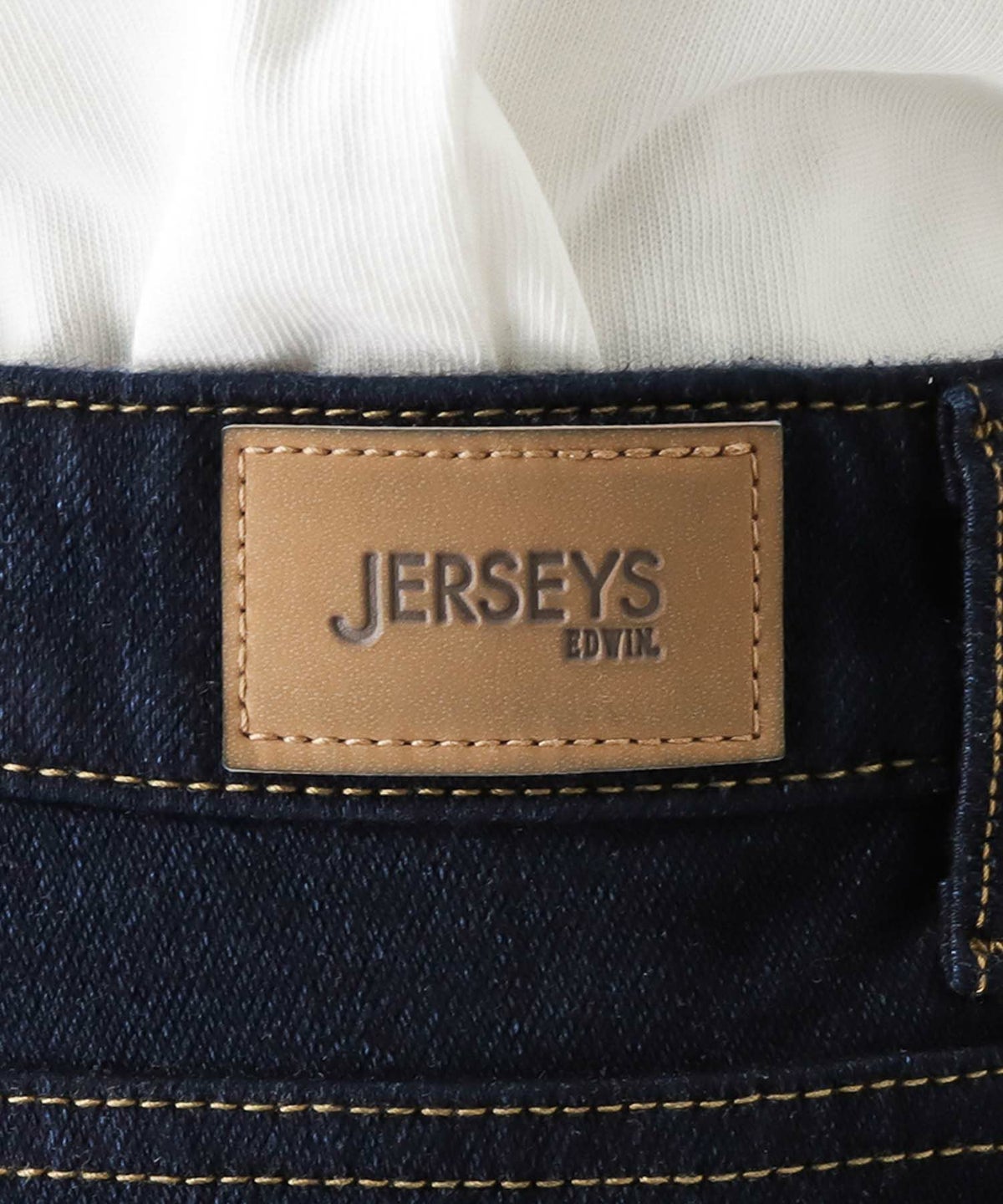 EDWIN JERSEYS MID SLIM STRAIGHT レディース
