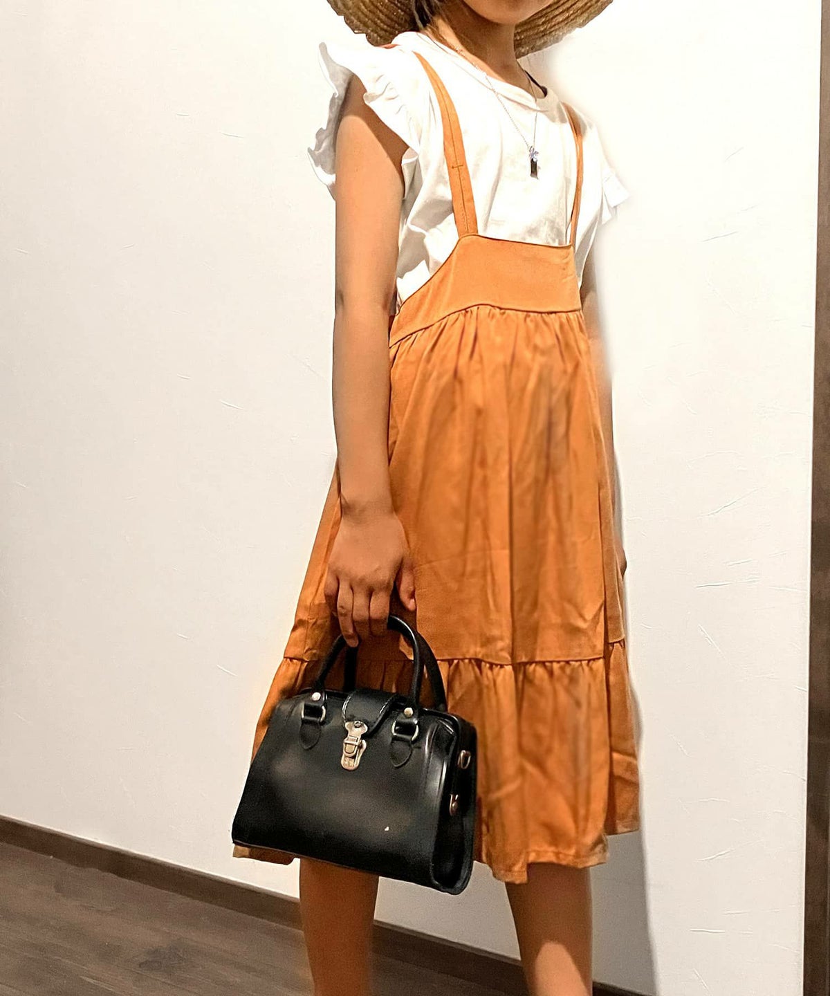 NAVY SARARI ワンピースアンサンブル キッズ