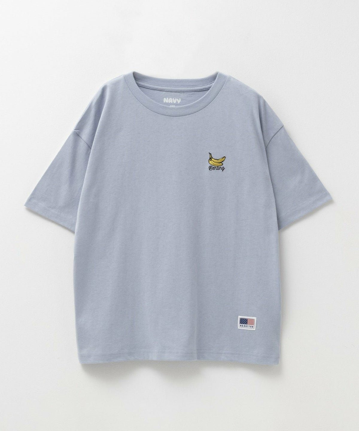 NAVY USコットン刺繍Ｔシャツ キッズ ネコポス 対応商品