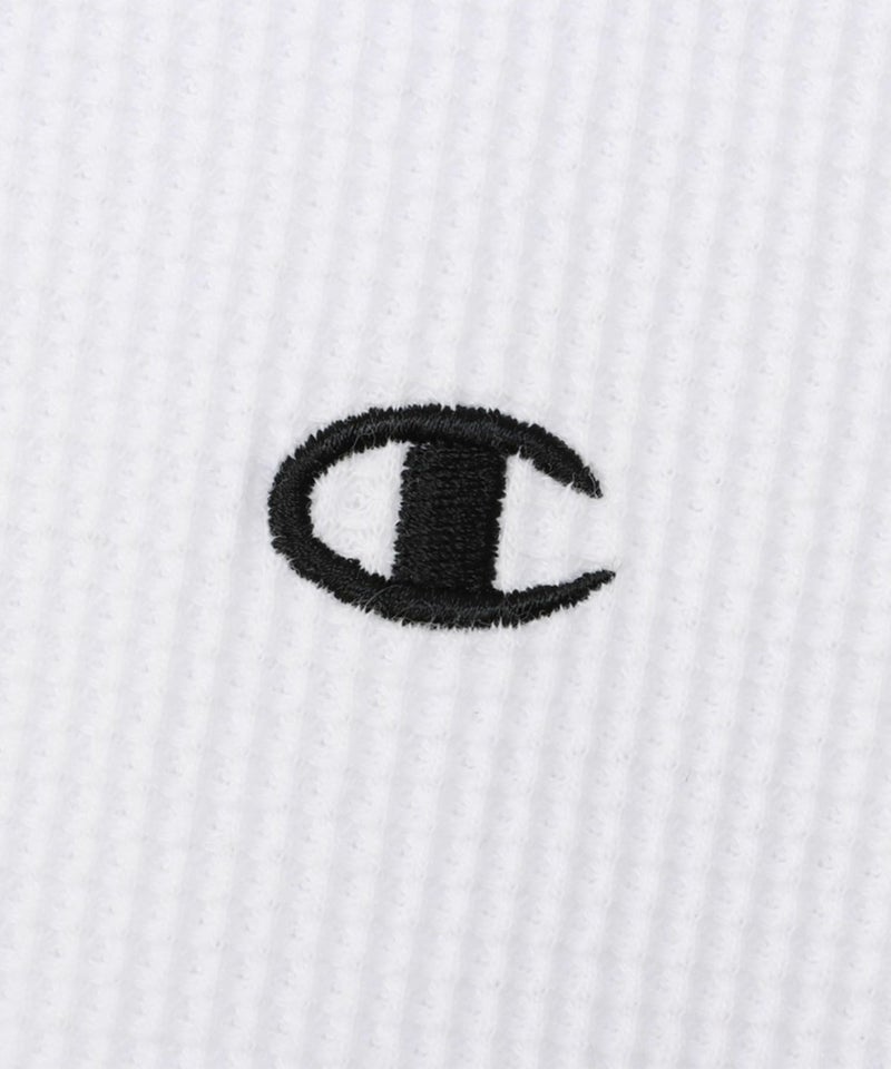 Champion ワンポイントCロゴワッフルTシャツ メンズ メール便 対応商品商品画像-10