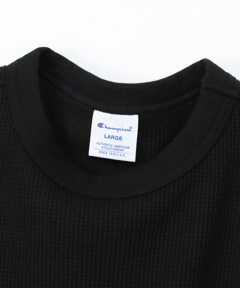 Champion  ワンポイントＣロゴワッフルＴシャツ メンズ メール便 対応商品商品画像-12
