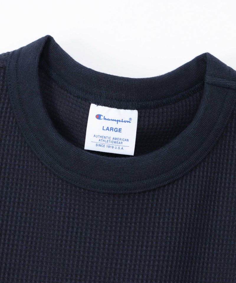 Champion  ワンポイントＣロゴワッフルＴシャツ メンズ メール便 対応商品商品画像-15