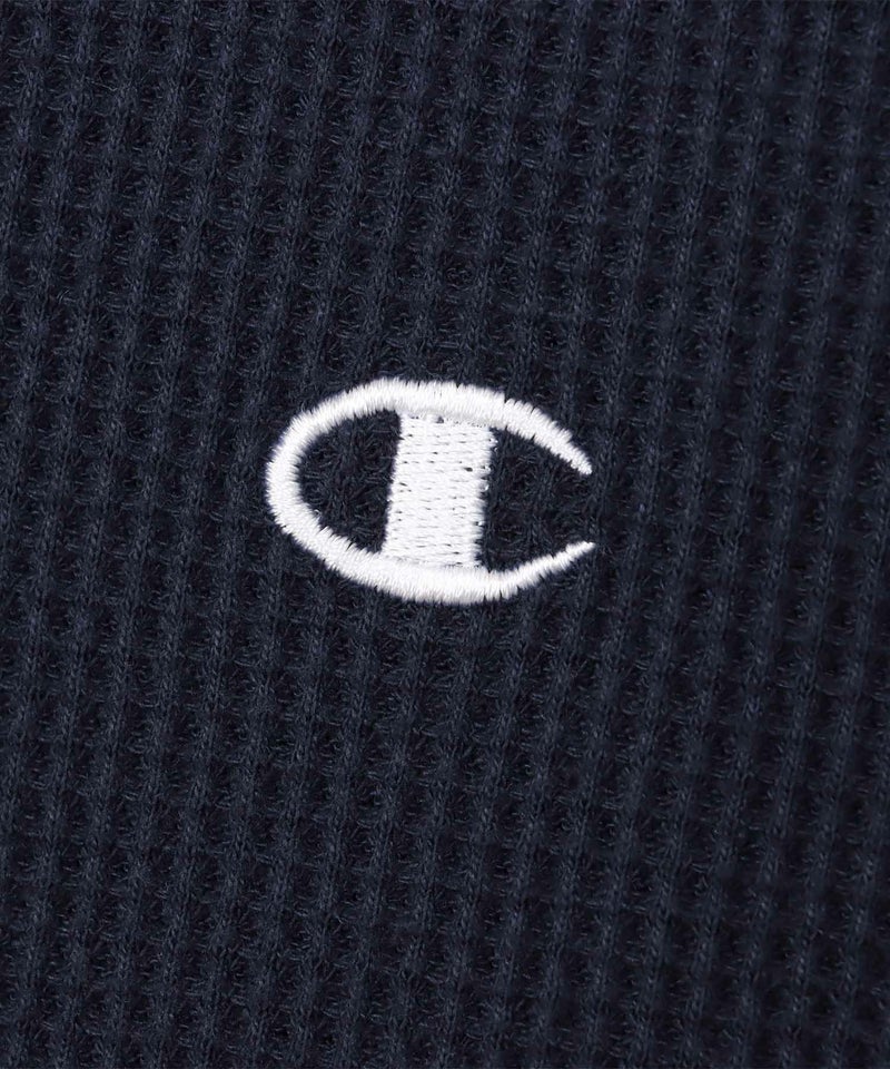 Champion ワンポイントCロゴワッフルTシャツ メンズ メール便 対応商品商品画像-16