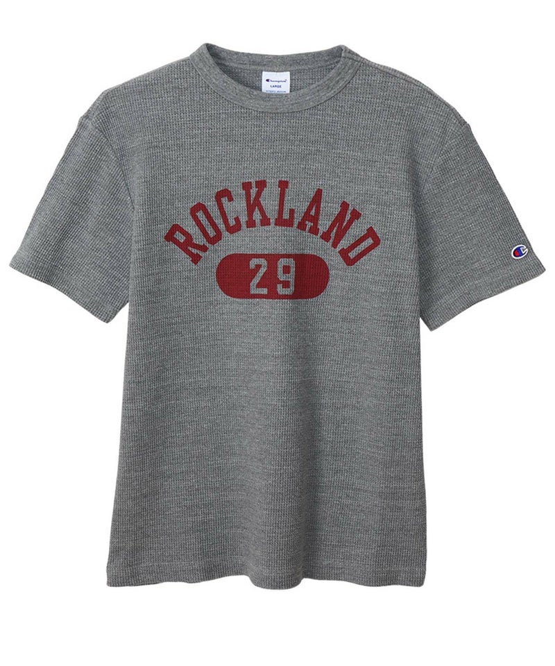 Champion  プリントワッフルＴシャツ メンズ メール便 対応商品商品画像-2