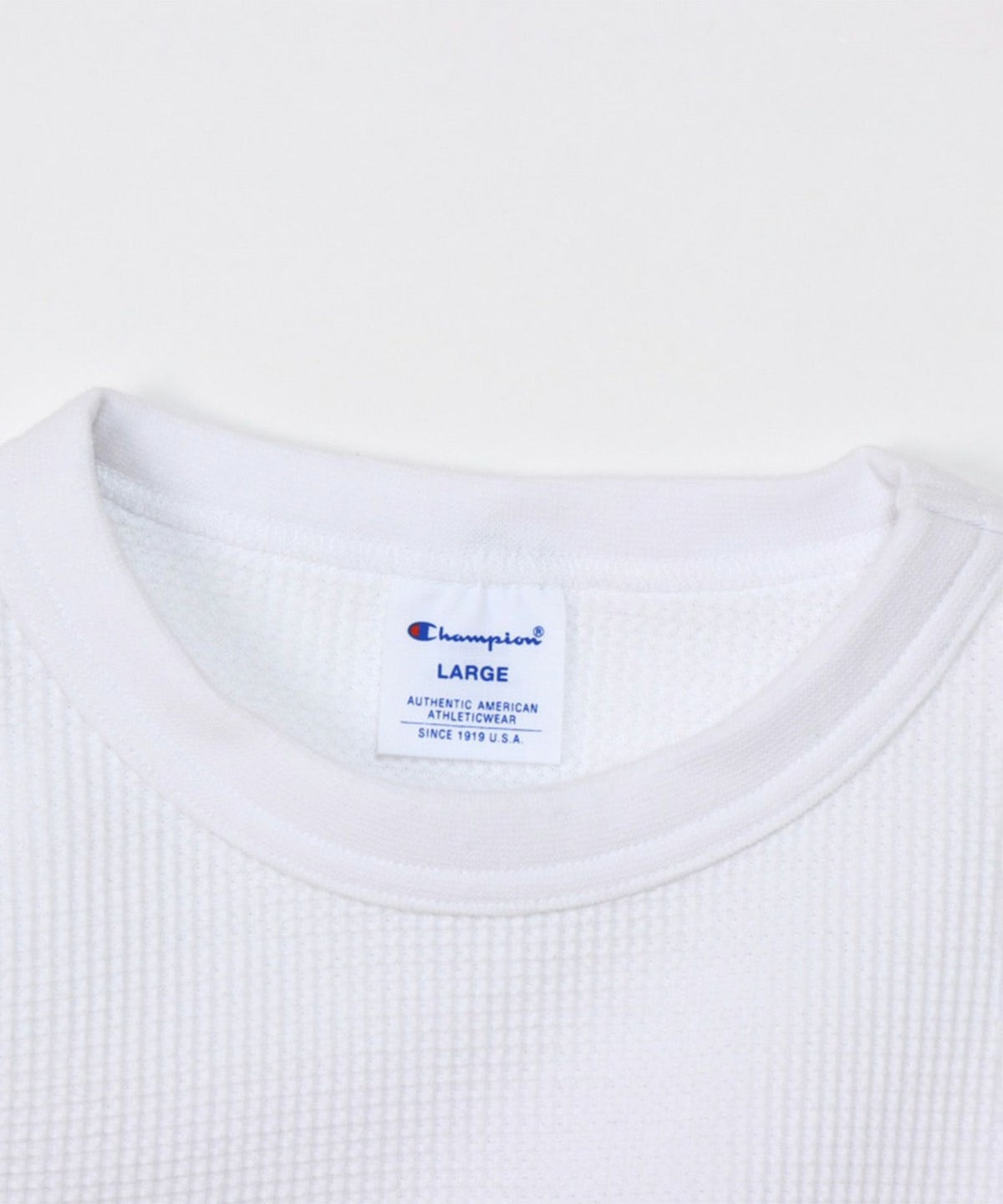 Champion プリントワッフルＴシャツ メンズ ネコポス 対応商品