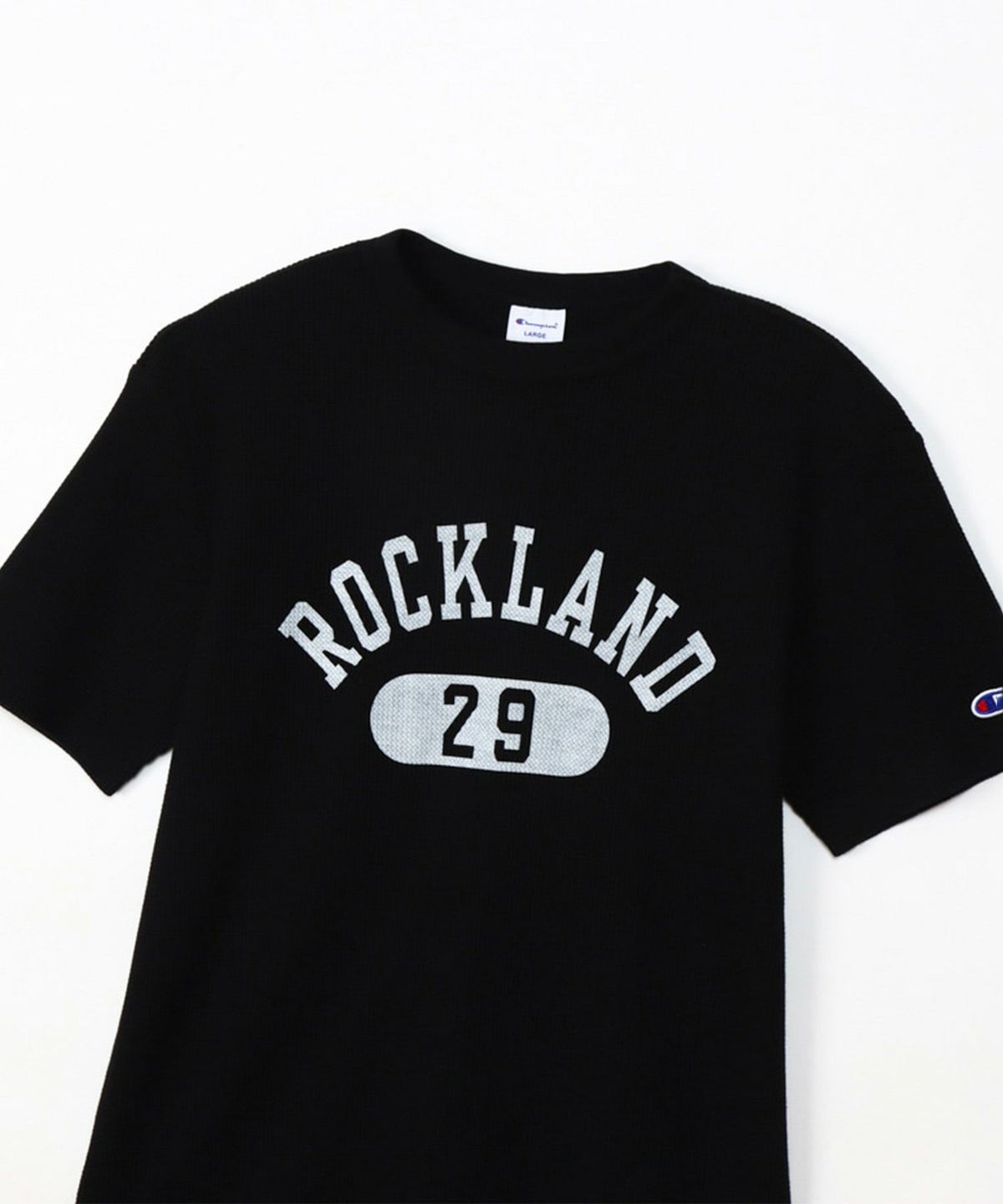 Champion プリントワッフルＴシャツ メンズ ネコポス 対応商品