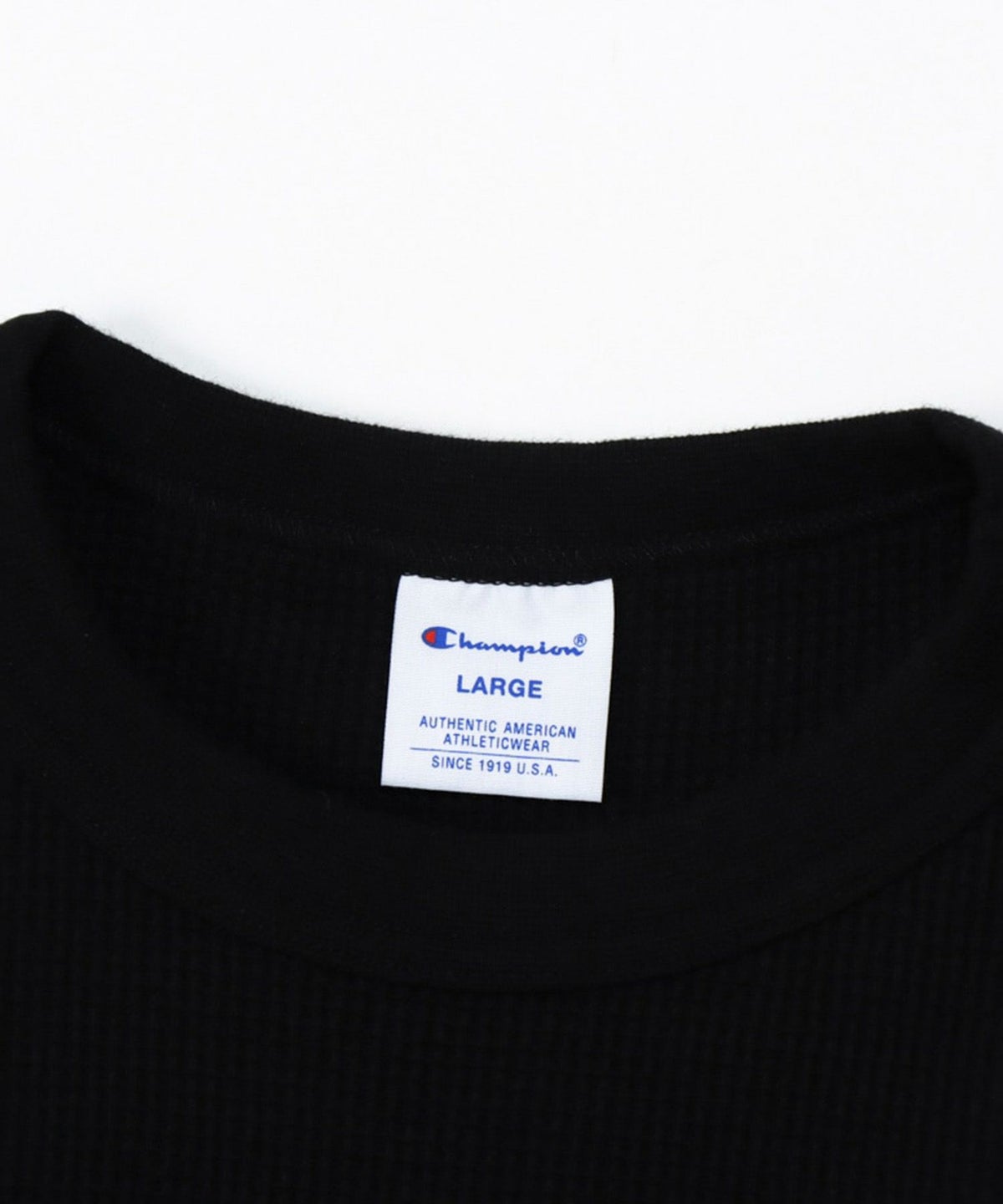 Champion プリントワッフルＴシャツ メンズ ネコポス 対応商品