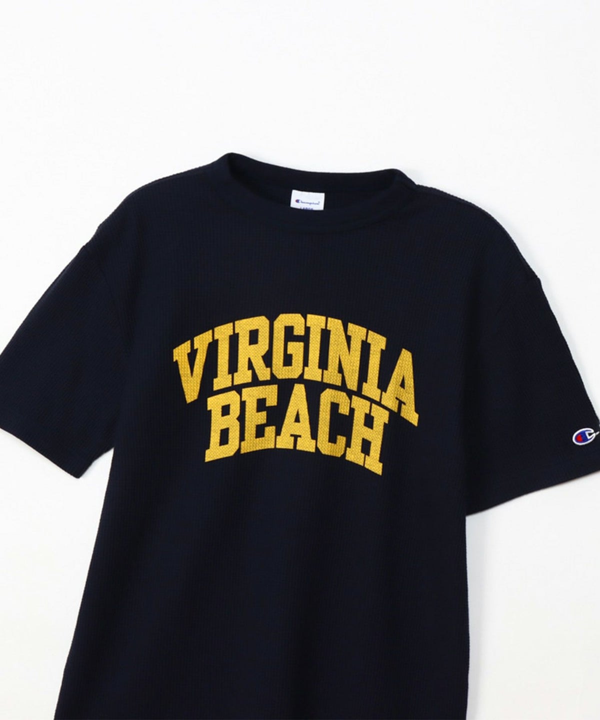 Champion プリントワッフルＴシャツ メンズ ネコポス 対応商品