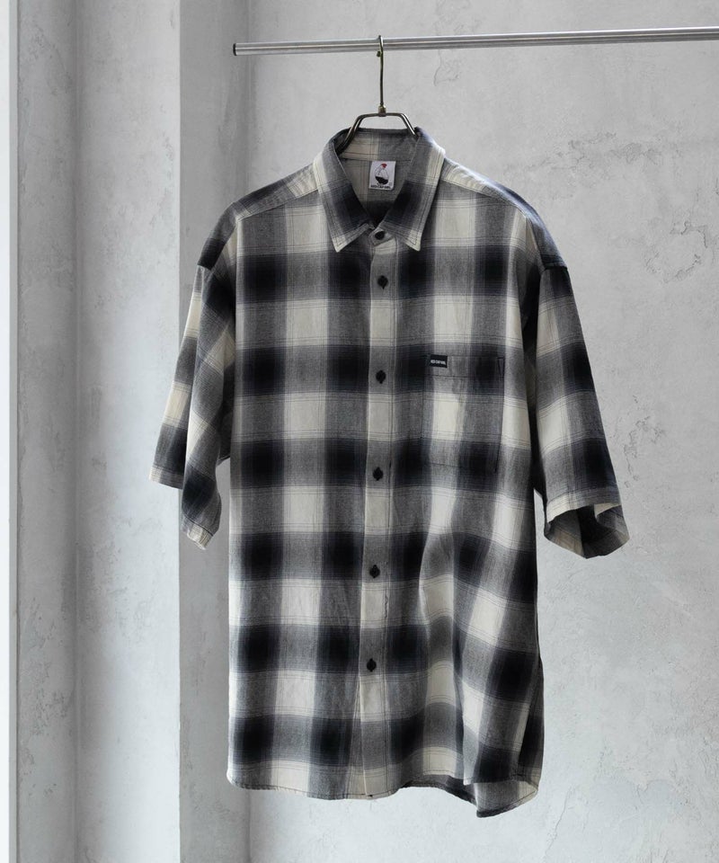 【オンラインストア限定】RED CAP GIRL オンブレーチェックバック刺繍&プリント半袖シャツ メンズ商品画像-29