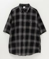 [期間限定価格]【オンラインストア限定】RED CAP GIRL  オンブレーチェックバック刺繍＆プリント半袖シャツ メンズ商品サムネイル-35