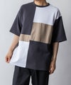 URBAN COLLECTION  エアスムージー 切替えTシャツ メンズ メール便 対応商品商品サムネイル-2