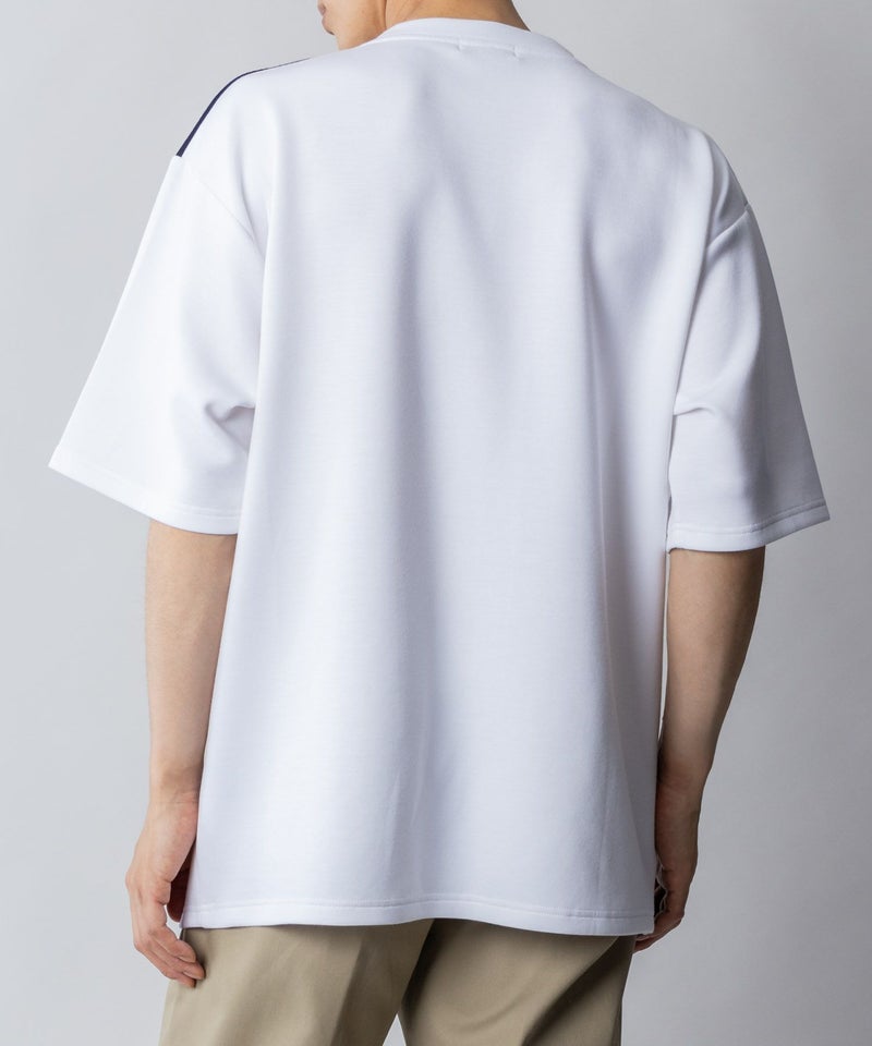 URBAN COLLECTION  エアスムージー 切替えTシャツ メンズ メール便 対応商品商品画像-6