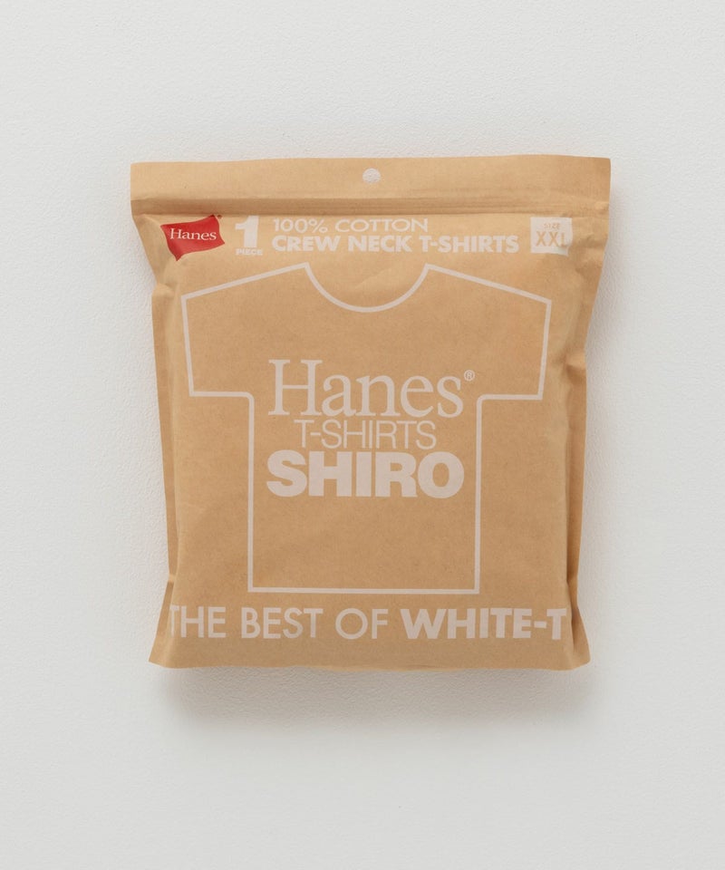 [期間限定価格]【オンラインストア限定】[大きいサイズ] Hanes  SHIROクルーネックTシャツ キングサイズ メンズ メール便 対応商品商品画像-1