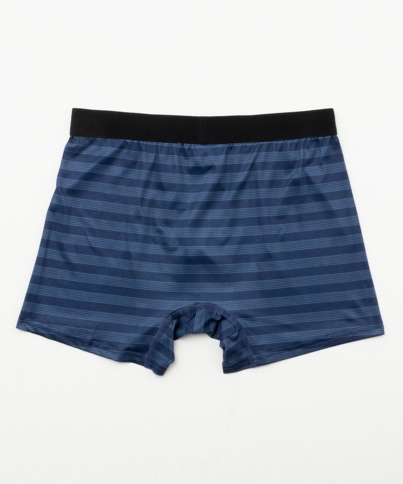 NAVY 細ボーダーボクサーパンツ メンズ メール便 対応商品商品画像-2
