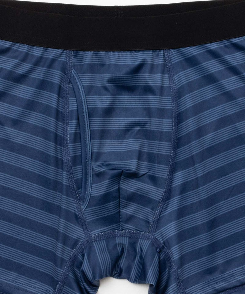 NAVY  細ボーダーボクサーパンツ メンズ メール便 対応商品商品画像-3