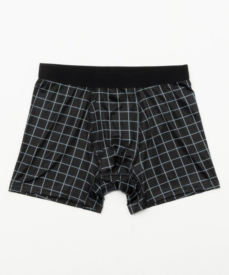 NAVY  チェックボクサーパンツ メンズ メール便 対応商品商品画像-1