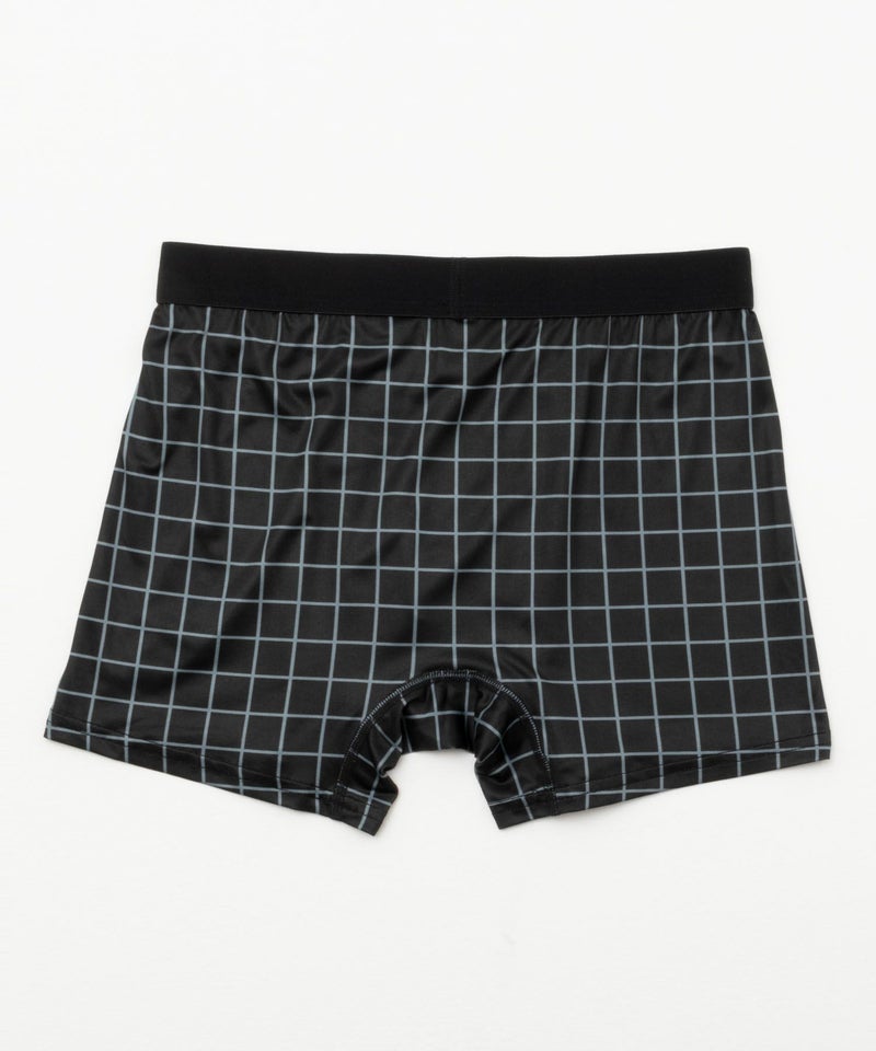 NAVY チェックボクサーパンツ メンズ メール便 対応商品商品画像-2