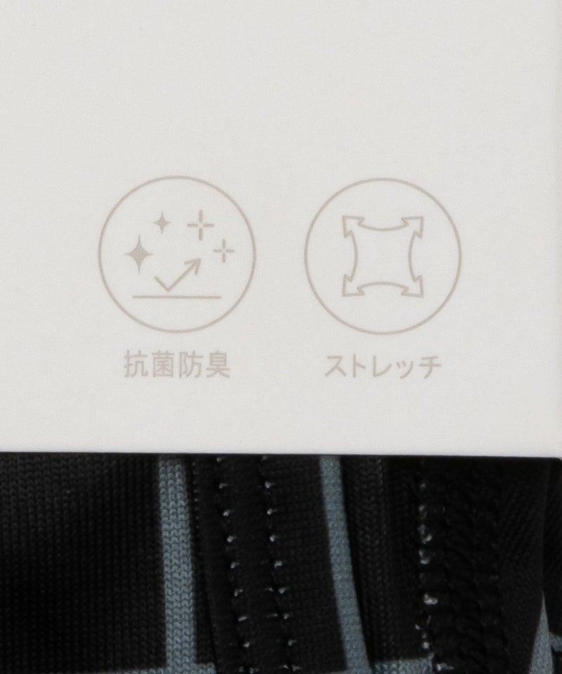 NAVY チェックボクサーパンツ メンズ メール便 対応商品商品画像-6