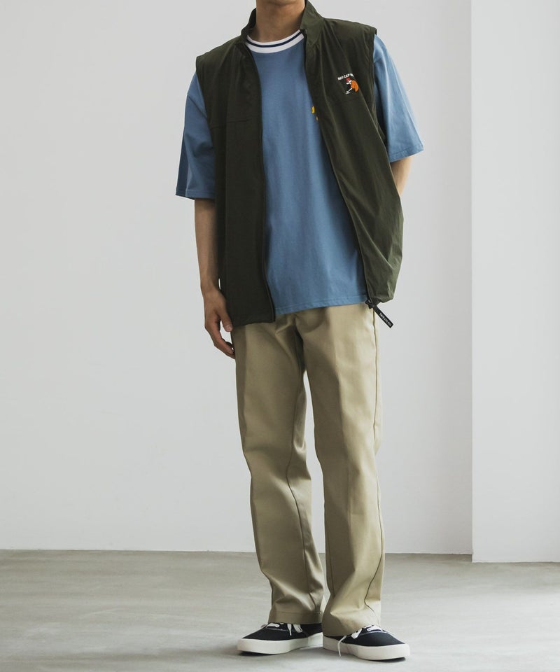 [期間限定価格]【オンラインストア限定】RED CAP GIRL  ナイロンタスラン胸刺繍ベスト メンズ商品画像-5